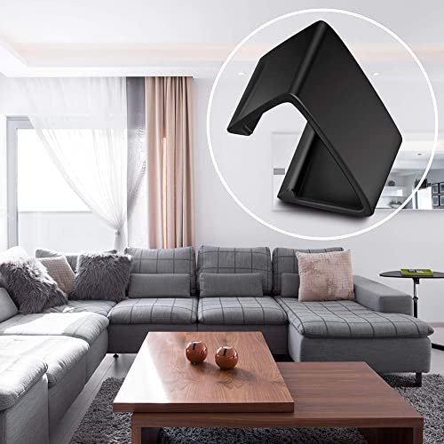 INMOFN 8PCs Patio Furniture Clips, Sofa Clips for Outdoor Patio Garden Wicker Rattan Restaurant Rattan Chairs Garden Anti-Slip Fasteners Clips (s