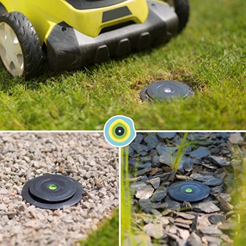 GARD & ROCK - Aluminium ANCHORING BASE, flush with the ground - Suitable for screwing or concrete sealing on any type of ground - Quick Fixation