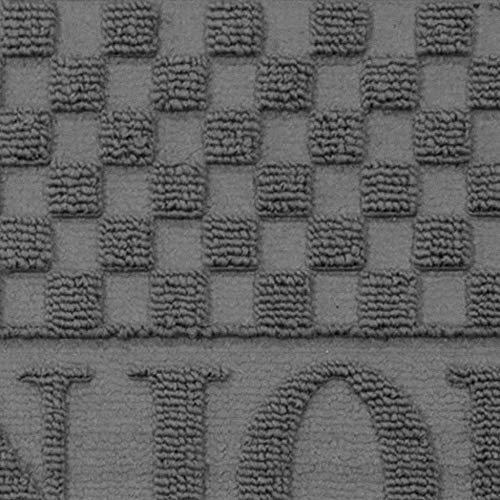 Tapis Deco Door Carpet 45X75 Bonjour, Noir Black