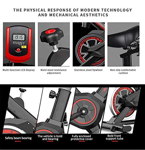 n/a Indoor Exercise Bike Weight Loss Folding Spinning Bike Fitness Equipment Recumbent Cycling Bike Home Gym Machine for Training