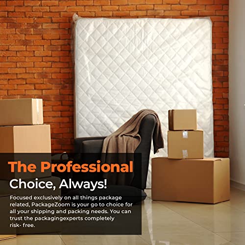 PackageZoom Mattress Bag for Moving and Storage Twin Size Mattress Bag 4 Mil Thick Dustproof, Waterproof Mattress Cover Heavy Duty Mattress Stora