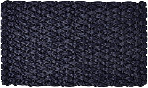 Rockport Rope Doormats 2030302P Premium Indoor & Outdoor Doormats, 20"x 30", Navy