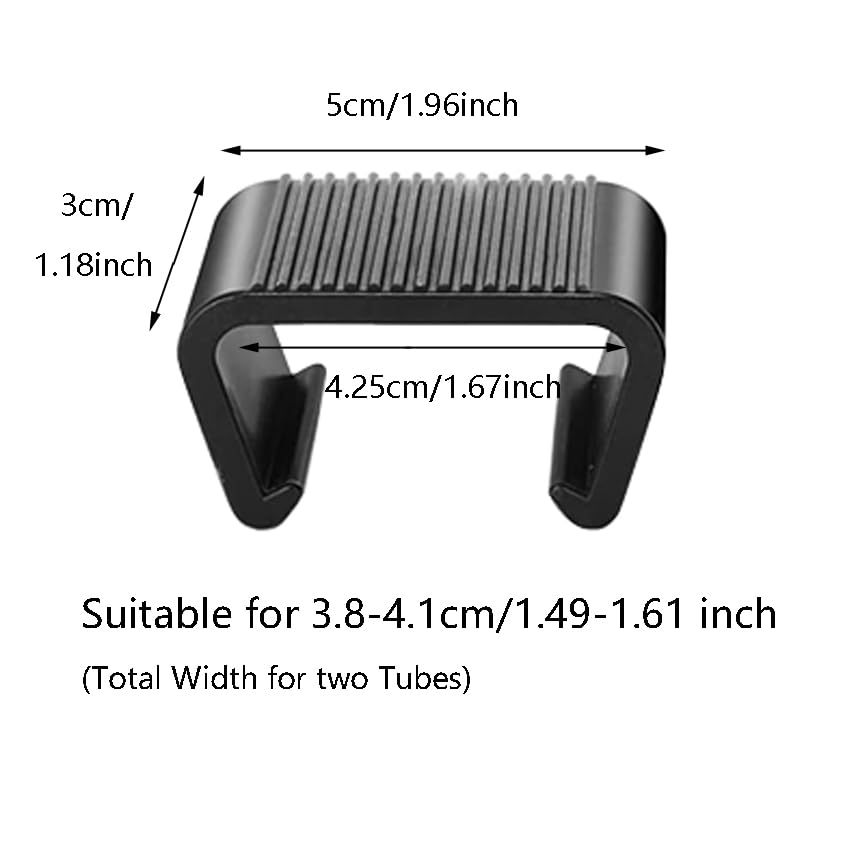 INMOFN 8PCs Patio Furniture Clips, Sofa Clips for Outdoor Patio Garden Wicker Rattan Restaurant Rattan Chairs Garden Anti-Slip Fasteners Clips (s