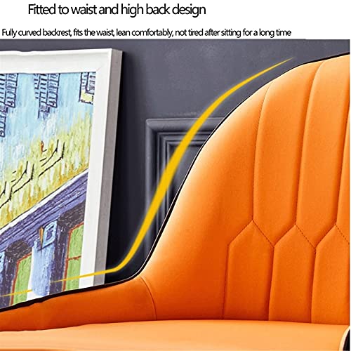 Kitchen Dining Room Furniture Chairs Kitchen Dining Chairs Set Of 4 Modern PU Leather High Back Soft Seat Living Room Chairs Water Proof Leather