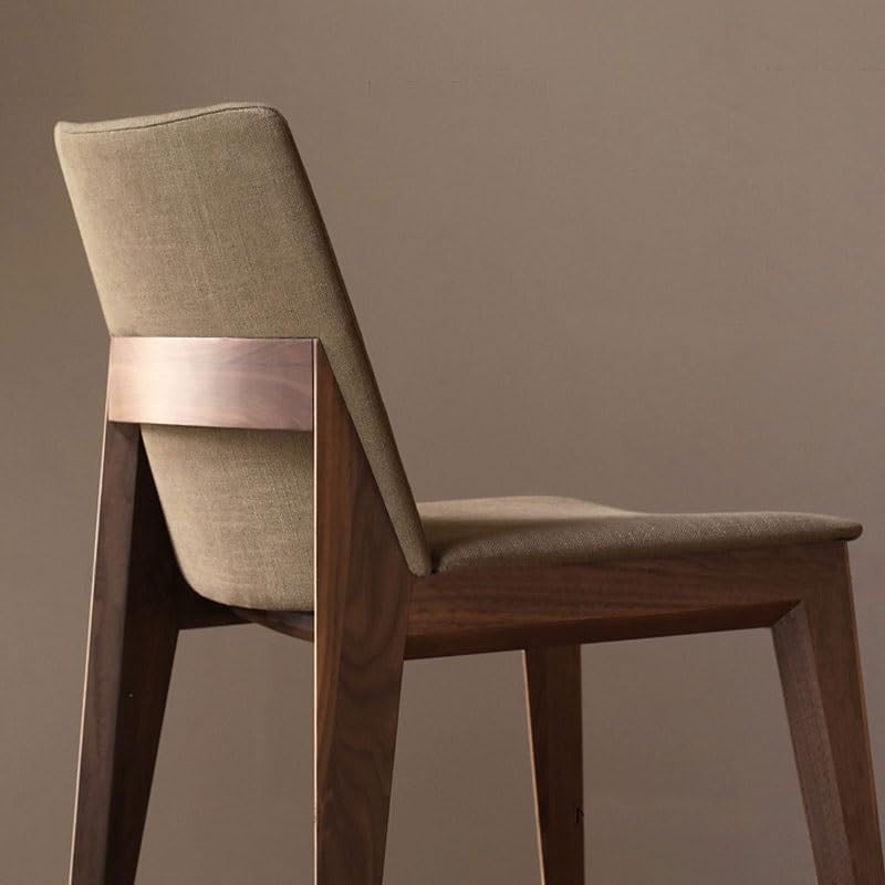 LUKEO Dresser Wooden Kitchen Dining Chair Bedroom Salon Ergonomic Office Dining Chair Home Furniture