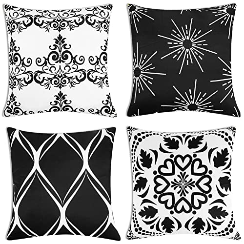 Outdoor Cushions Cover Waterproof, Waterproof Throw Pillow Covers, Outdoor Bench Seat Garden Cushions Waterproof, Waterproof Pillowase, Cushion C