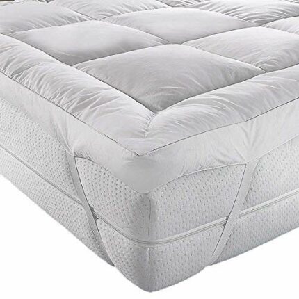 AR'S HOTEL QUALITY(Microlite) MICRO FIBER MATTRESS TOPPER THICK 5 CM,BOX STITCHED,ANTI ALLERGENIC (Single)