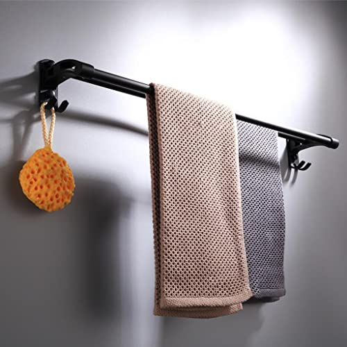 HIGOH Towel Racks,Towel Holder Towel Rail for Bathroom, European Design Double Rod Bathroom Hardware, Double Rod Hand Towel Holder Kitchen Bathro