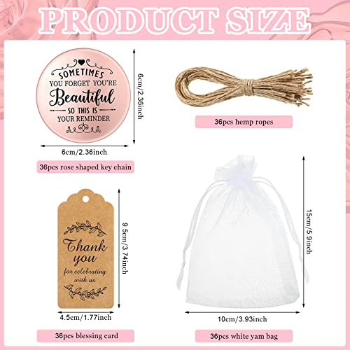 Tatuo Birthday Gifts for Women Compact Makeup Mirror Small Gifts for Women Inspirational Pocket Mirror Gift for Valentine's Day Christmas Mother'