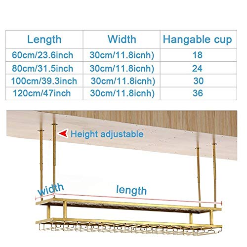 NEOCHY Wine Rack European Style Bottle Holder Red Wine Glass Holder Counter Bar Wall Mounted/Hanging Wine Glass Rack/Cup Holder Vintage Top/Vinta