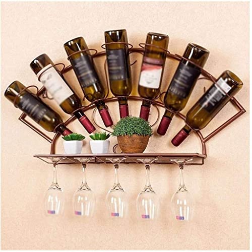 NEOCHY Wine Glass Rack, Upside Down Home Bar Wine Rack Hanging Wine Rack Rack, Metal