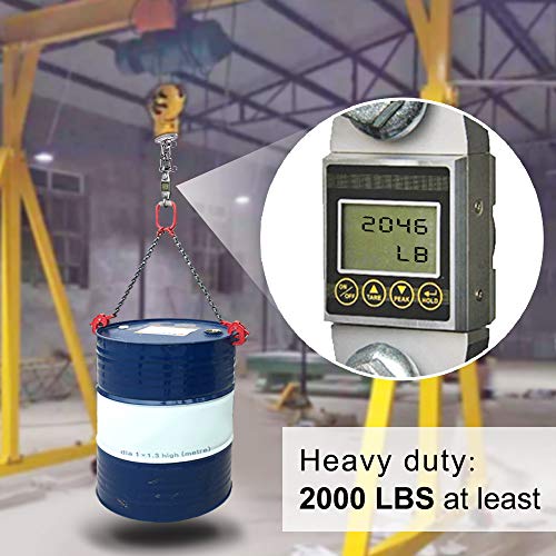 SELEWARE 1130kg Capacity 360° Swivel Swing Hangers, Heavy Duty Swing Hooks with 4 Screw for Concrete Ceiling Wooden Hanging Hardware for Porch Ch