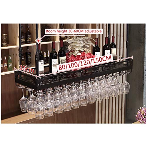 Stylish Simplicity Industrial Retro Stylish Simplicity Down Wine Glass Holder Creative Display Decorative Storage Home Goblet Holder Glass Wine C