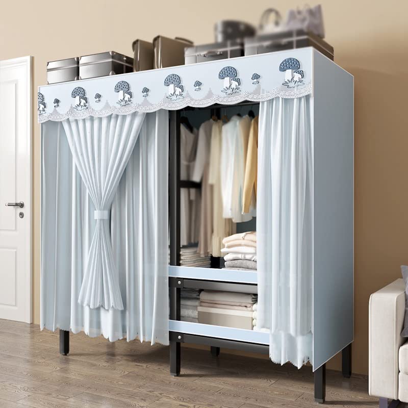 maozi No Installation Of Folding Wardrobe Home Bedroom Wardrobe Solid Assembly Cloth Wardrobe Wardrobe Room With