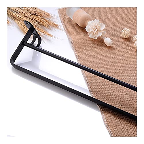 HIGOH Towel Racks,Towel Holder Towel Rail for Bathroom, Bathroom Hand Towel Holder, Wall Mounted Double Towel Bar Holder, Aluminum Towel Rail Han