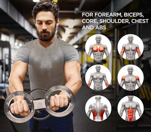 Burn Machine Spinning Burn Rotator Home Boxing Gym Equipment with Adjustable Resistance Gloves Wrist Bands for Workouts and Strength Training of