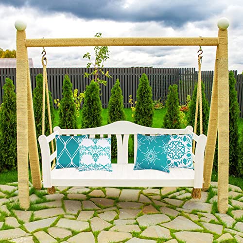 Outdoor Cushions Cover Waterproof, Waterproof Throw Pillow Covers, Outdoor Bench Seat Garden Cushions Waterproof, Waterproof Pillowase, Cushion C