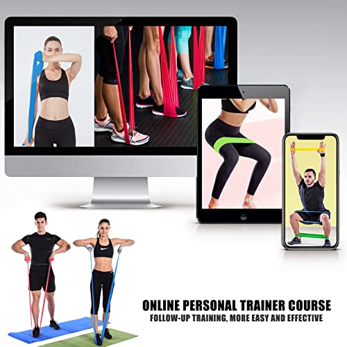 GNCLOUD Resistance Bands Set, Resistance Bands, Resistance Bands Set for Men/Women, Designed for Home, Gym, Yoga, Training
