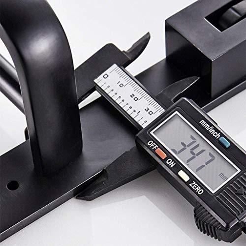 RSOCHS Multifunctional Towel Rack -Bathroom Lavatory Towel Rack Towel Shelf with Towel Bars Wall Mount Holder,Stainless Steel Matte Black