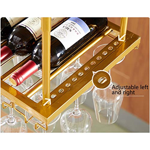 Inverted Retro Wine Glass Stylish Simplicity Wine Rack Simple Home Creative Display Wine Glass Bracket Bar Restaurant Kitchen Adjustable Height F