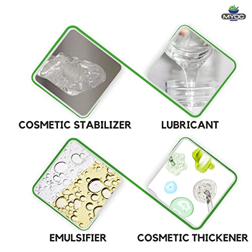 Myoc white stearic acid powder (110gm) cosmetic grade, soap, cream, lotion, detergent, shaving cream shampoo, |preservative, smoother, thickener