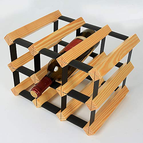 PIBM Living Room Decoration Wine Rack Wall Hanging Creative Wine Display Stand Adornment European Style J1120, a