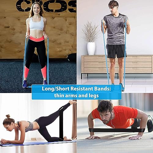 TOMSHOO Push Up Board, 12 in 1 Press Up Board Foldable Portable with Push Up Handle and Anti-slip Stickers, Multifunctional Muscle Board Workout