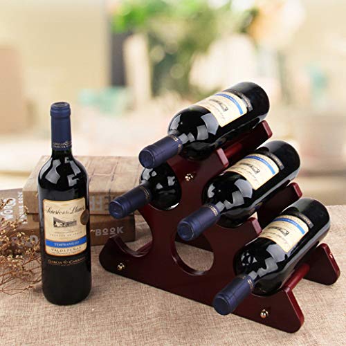 NEOCHY Wine Rack Triangle Solid Home Living Room Red Wine