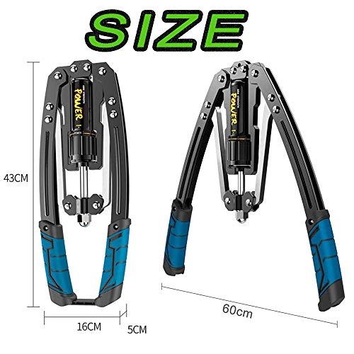 OVERPASSING Adjustable Torsion Arm Fitness Machine, Hydraulic Power Exerciser, Home Chest Expander, Biceps, Abdomen, Shoulder And Chest Muscle St