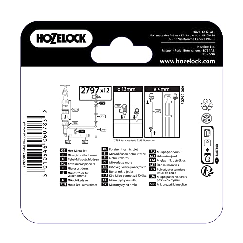 Hozelock 360° Micro Mist Spray Jet (12 pack)