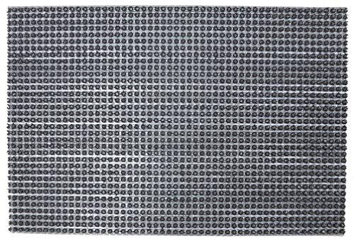 MUD STOPPER Mossley Doormat | Tough 100% Polyethylene Dirt-Grabbing Fingers | Ideal for Outdoor Use | Heavy Duty | Shoes Scraper | Waterproof | N