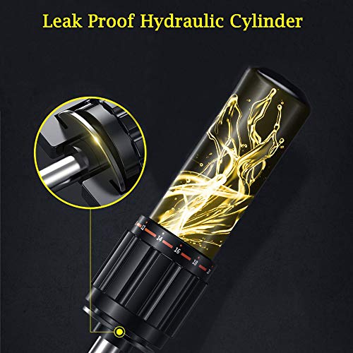 ColorCoral Adjustable Hydraulic Strength Training Arm Machine Universal Fit Strength Training Bar for Professional Strength Training Home Fitness