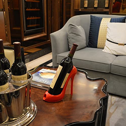 TFIIEXFL High-heeled Wine Racks, Bottle Racks, Shoe Cabinets, Home Dining Table, Kitchen Decorations, Gifts, Home Living Room, Dining Table Decor
