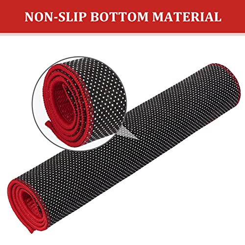 LuxFocus Doormat with Heart Patterns Non Slip Floor Mat Welcome Doormat for Indoor and Outdoor Valentines Day Decoration Mashine Washable Mats Ru