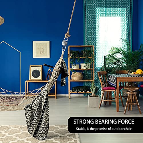 JTOOYS 2 Pieces Hammock Spring, Hardened Galvanized Steel Extension Spring for Hanging Hammock Chairs and Porch Swings Heavy Duty Spring Leisure