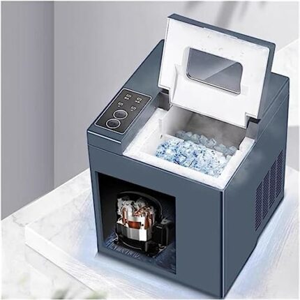 Shykey countertop ice machine Electric Ice Maker Bullet Cylindrical Fully Automatic Household Commercial Ice Maker Cold Drink ice maker machine