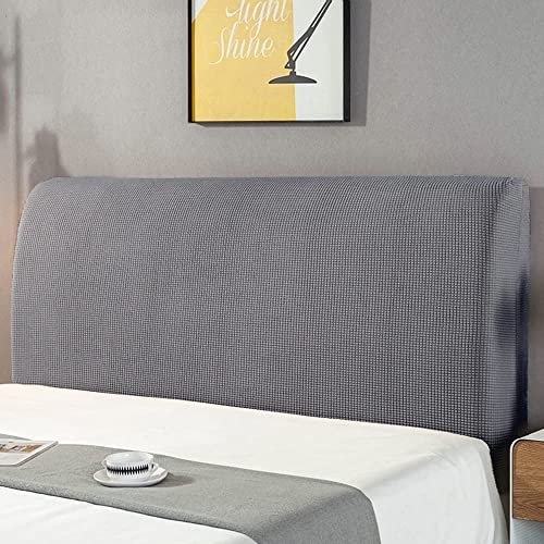 HAMON Bed Headboard Cover, Single/King/Double Bed Headboard Slipcover Stretchable Dustproof Protective Headboard Backrest Cover for Bedroom Bed H