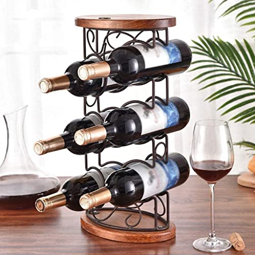 NEOCHY Wine Rack, Modern Minimalist Living Room Wine Rack Decoration