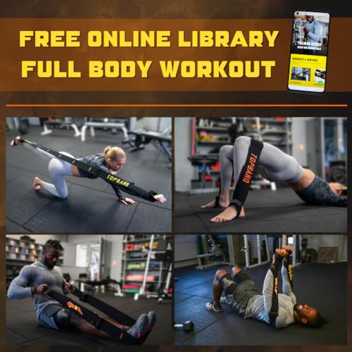 TOPBAND BOOST- Adjustable Resistance Band, Attachable, All-in-One. Full body workout for men & women, Multi-function fitness, Boxing & MMA, Stren
