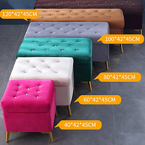 shoe storage bench ottoman Storage Benches Velvet storage Bench Upholstered storage Ottoman,Tufted Foot Stool Lift Top,Modern Bedroom Bench Entry