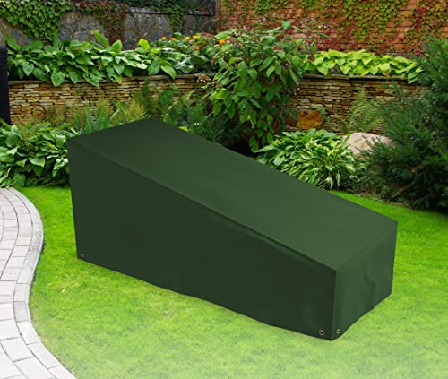 Bosmere Protector 6000 | Sun Lounger Garden Furniture Cover | L 175cm W 76cm H 76cm | 100% Waterproof, UV Protected, Heavy Duty 600D | 6 Year Gua