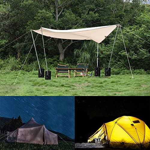 Gazebo Weights Bags 4Pcs,maxant Gazebo Weight 1680D Heavy Duty Sand Bags with Buckle Industrial Grade Heavy Duty Double-Stitched Sandbags for Pop