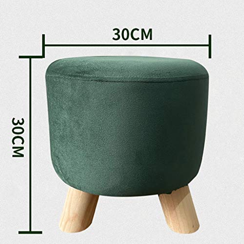 LUKEO Wooden Bench - Upholstered Shoe Vanity Stool Seat With Armrests Solid Pine Wood, For Entryway, Bedroom, Living Room