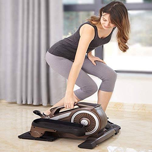 LLRYN Desk Oval Mini Stepper-Oval Pedal Sneakers Under The Table, Design,Mute Exercise Space Walk Machine