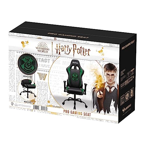 Harry Potter - Official Ergonomic Gamer Chair Adjustable Back and Armrests - Officially licensed adult gaming chair