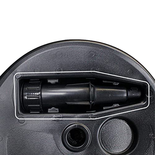 Large 40cm Plastic Garden Rattan Parasol Base Umbrella Stand 18 Litres = 18kg