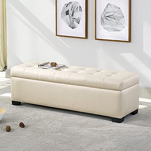 shoe storage bench ottoman Storage Benches Faux Leather storage Ottoman bench, End Of Bed Bench With storage,Modern Decorative Furniture Living R