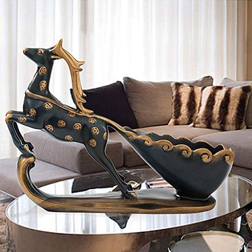 EYLINK Wine Holder Practical Ideas Wine Rack Environmentally Friendly Resin Practical Ideas Wine Rack Decoration Home Gift Sika Deer Practical Id