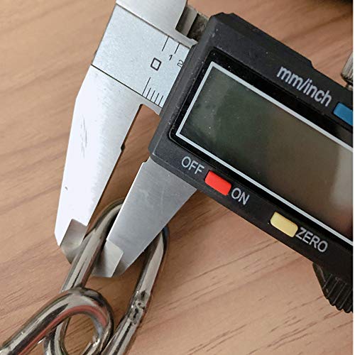 Heavy Duty Hanging Chair Chains and Hooks Hammock Swing Suspension Kit Adjustable Height Attachment for Ceilings and Stand - Max Load 400 kg (880