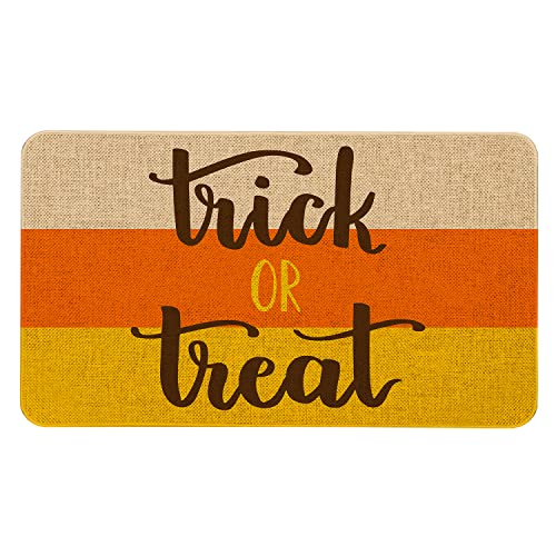 Roszwtit Halloween Door Mat 30 X 17 Inch Halloween Skull Doormat Indoor Outdoor Entrance Floor Mat Non Slip Halloween Decor Rubber Welcome Mats